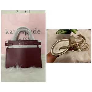🌸kate spade bag and tory burch sandals🌸